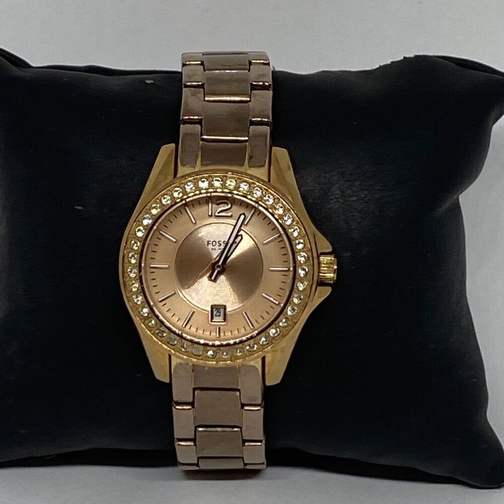 Fossil Riley Mini ES2889 Women's Stainless Steel Analog Dial Quartz Watch JK805